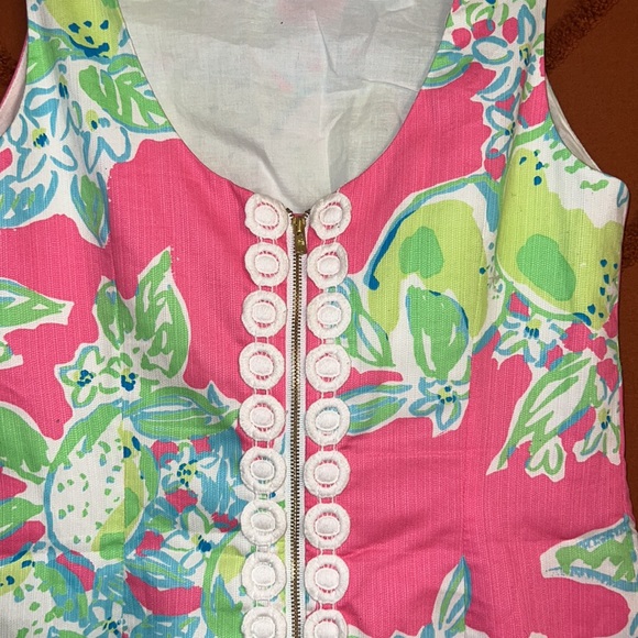 Lilly Pulitzer Lemon Cathy Shift Dress - Picture 8 of 9